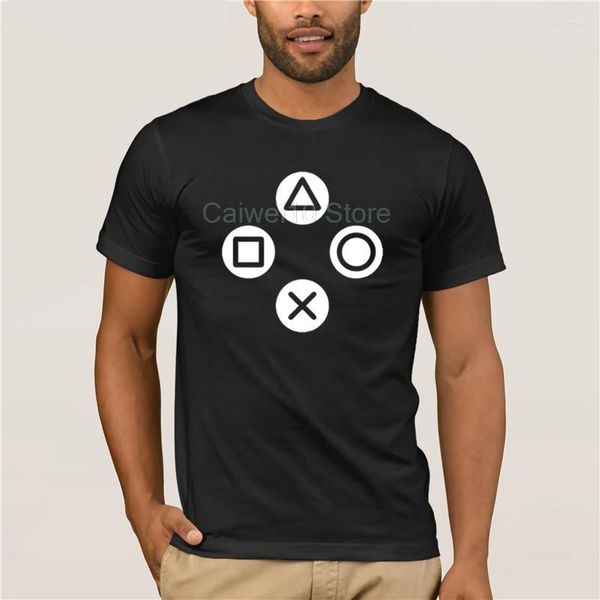 Hommes t-shirts coton mode 2023 tendance T-shirt rétro jeu PS4 personnalisé o-cou vêtements hommes T-shirt impression à manches courtes T-shirt