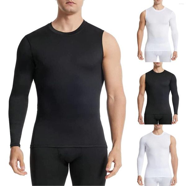 Camisetas de algodón para hombre, paquete múltiple, para hombre, ajustadas, que absorben el sudor, de secado rápido, para entrenamiento, camisa fina, equipo frío