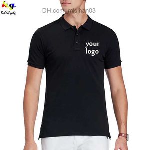 T-shirts pour hommes en coton chemise pour hommes conception personnalisée hommes et femmes été à manches courtes décontracté Polo équipe d'impression publicité s 220609 Z230706