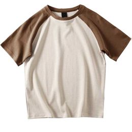 T-shirts masculins T-shirt coton hommes courts sept couleurs solides d'été chaudes vendant legrange de haute qualité simp ts fashion coréen h240508