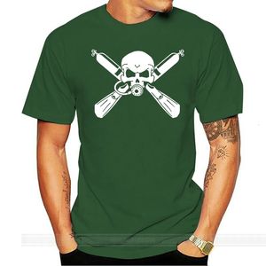 T-shirts pour hommes T-shirt en coton Scuba T-shirt Scuba Diver Skull Crossbones T-shirt Open Water Scuba Diving Shirt Summer Style Tee Shirt 230427