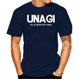 Camisetas para hombre Camiseta de algodón UNAGI - Funny Friends Slogan Idea de regalo Unargi Est Top Style Men Classic Retro con estilo