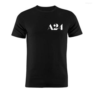 Mannen T-shirts katoen Unisex shirt A24 film cadeau Tee
