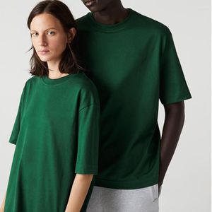 T-shirts pour hommes Couples Robe Été Hommes Big Alligator T-shirt à manches courtes T-shirts en coton Casual O-Cou Femmes Simple Respirant Top