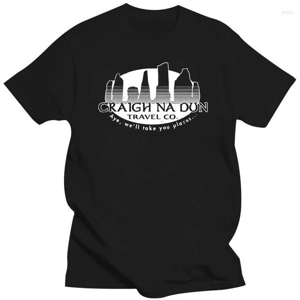 T-shirts homme CRAIGH NA DUN TRAVEL CO. T-SHIRT FEMME Fun Outlander Scots Scotland Rocks