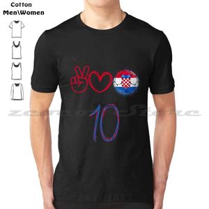 Heren T-shirts Kroatië Voetbal Vlag Jersey Voor Meisjes Jongens Vrouwen Mannen Voetbal Minnaar Voetbal Eigenaar T-shirt 100% Katoen