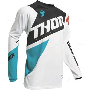 T-shirts masculins Cross Country Racing Moutiier Jersey Sleeve Short Downhill T-shirt Poc Mtb Offroad MX Enduro Bicycle Motocross MN4E