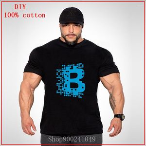 Camisetas para hombre Cryptocurrency Blockchain Camisa de gran tamaño Hombres Just Hodl It Design Camiseta de manga corta Camisetas de moda Top Oversize