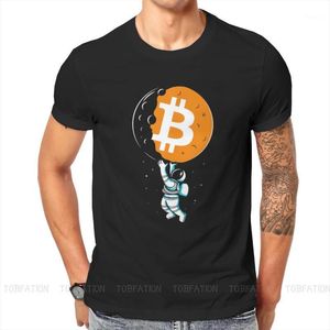 T-shirts voor heren Cryptocurrency Crypto Miner BTC Design T-shirt Tiener Zomer Big Size katoenen kleding Harajuku Crewneck T-shirt