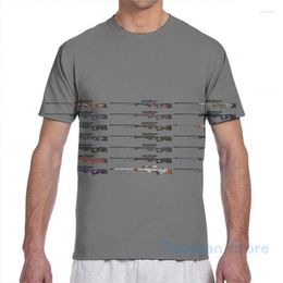 T-shirts pour hommes CS GO AWP Collage de peau hommes T-Shirt femmes imprimé partout mode fille chemise garçon hauts t-shirts à manches courtes t-shirts