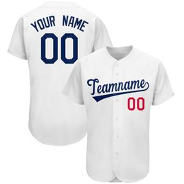 Mannen T-Shirts Custom Baseball Jersey Shirt 3D Gedrukt Geborduurd voor Mannen en Vrouwen Shirt Casual Shirts Sportkleding Tops 230620