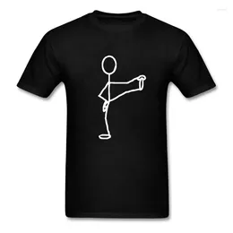 Camisetas para hombre, regalo impreso personalizado, camisa Crazy Yogas Balance, camiseta Formal de estilo veraniego, camiseta con cuello redondo para hombre y adulto, venta