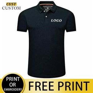 T-shirts pour hommes personnalisés imprimés / brodés 100% polyester respirant pour hommes Polo S52133