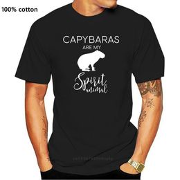 T-shirts T-shirts Leuke Grappige Unieke Capybara Vintage Belettering Gift T-shirt Hip Hop Nieuwigheid Shirts Mannen Merk Kleding Top T-shirt