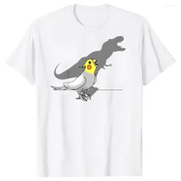 T-shirts voor heren Leuke Screaming Parrot Birb Grappige valkparkiet Grafisch Katoen Street chic Korte mouw Verjaardagscadeaus Zomerstijl T-shirt