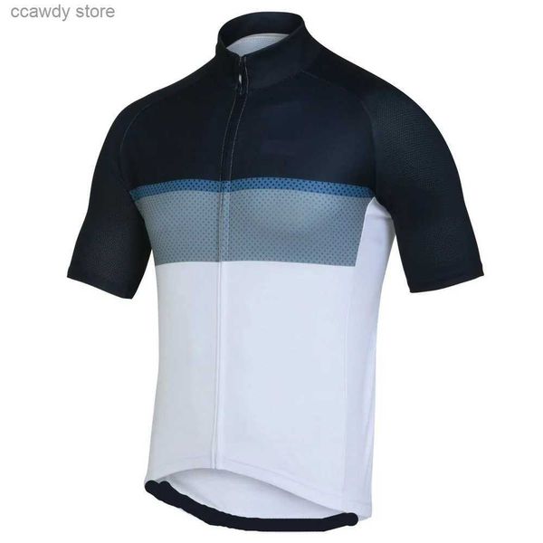 Camisetas para hombres Camisas de ciclismo Tops 2023 Estilo Ropa Hombres Transpirable Jerseys de secado rápido Bicicleta Maillot Ropa Ciclismo Rojo Color blanco Puede personalizarH24122