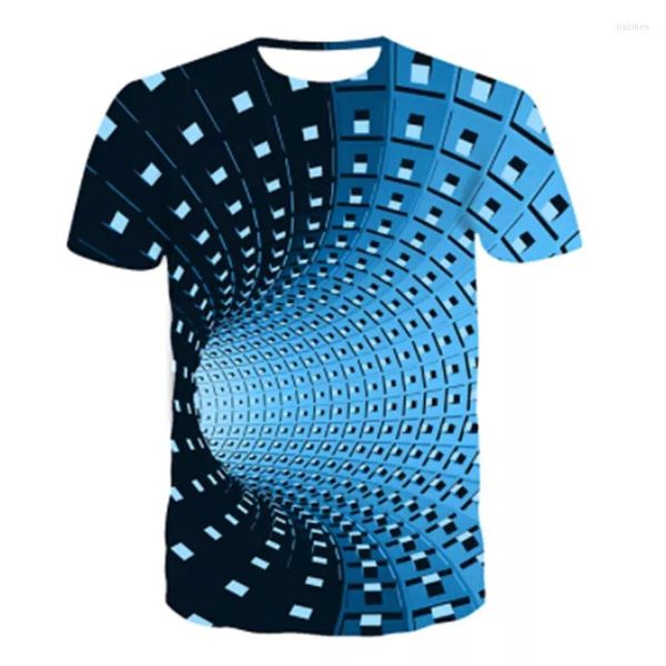 T-shirt da uomo D T-shirt da uomo 2022 stampa 3d e immagine vuota da donna Fashion Spor