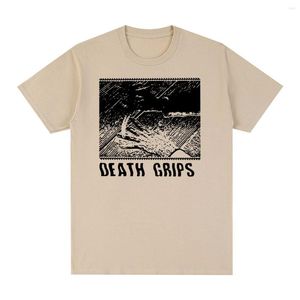 T-shirts pour hommes Death Grips T-shirt Vintage Exmilitary Classic Cotton Men Shirt Tee Tshirt Womens Tops