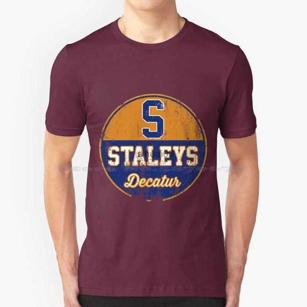 T-shirts pour hommes Decatur Staleys T-shirt 100% coton Tee-shirt Football Pennsylvania Steel City Sports Pa 412 Hockey Ben Roethlisberger Big Ben