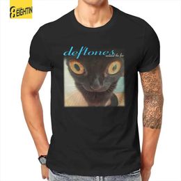 Les t-shirts masculins déchaînent autour de la fourrure de chat en fourrure pour hommes 100% coton t-shirts drôles