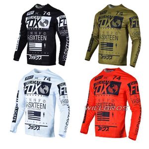 Herren T-Shirts Delicate Fox Nomad Union Jersey Enduro T-Shirt Motocross MTB Fahrrad Offroad Radfahren Herren Moto ATV UTV Motorradbekleidung