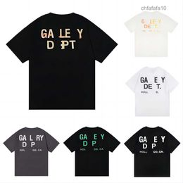Herren-T-Shirts, Depts Designer-Sommerhemd, Alphabet-gedruckter Stern, gleicher Rundhals-Kurzarm-T-Shirt für Männer und Frauen, Gm LQCY