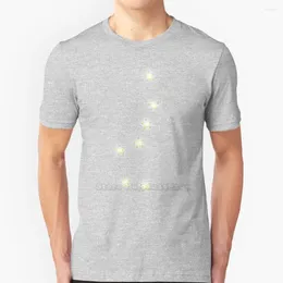 Heren T-shirts Ontwerp 15: Ursa Major Shirt Zomer Mode Casual Katoen Ronde Hals Big Dipper Grote Beer Sterren