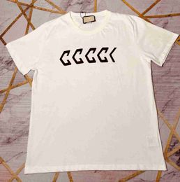 T-shirts pour hommes Designer 2022 Designers T-shirt Summer Femmes Tshirt avec lettres Imprimer Star Satin Coton Casual T-shirts Mans Tees Taille asiatique M-XXXL 3K86