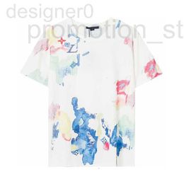 T-shirts masculins Designer 22SS Rester T-shirt Hot Summer Style Tiger broderie avec lettres Tees Short Shirts décontractés à manches