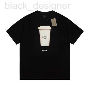 T-shirts pour hommes Designer 23SS High Version B Nouveau T-shirt à la mode de la famille, style de couple unisexe lâche décontracté polyvalent imprimé manches courtes Q5PA