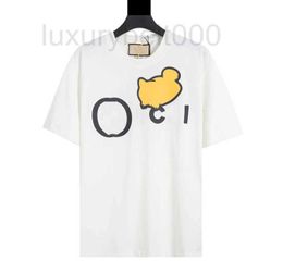 Designer de T-shirts pour hommes 23ss New Shiba Inu Lettre d'impression Casual Versatile OS Version et T-shirt à manches courtes pour femmes VDV3