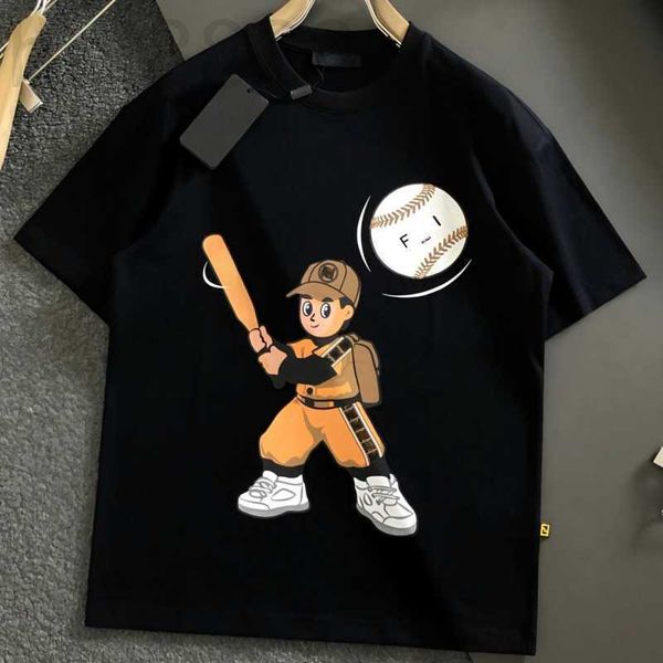 T-shirts pour hommes Designer American Baseball T-shirt Hommes Femmes Sweat-shirt en vrac Tshirt Tops à manches courtes T-shirt en coton T-shirt surdimensionné Yankees FPRL