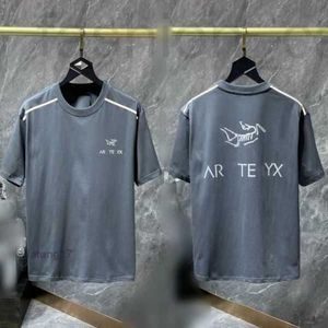 Diseñador de camisetas para hombres Camiseta Arc Arcterxy Ropa Camisetas Edición 2023s Versátil Marca de moda Clásico Estampado colorido Suelto Unisex 4 Thw9 1UKC
