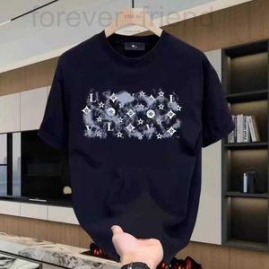 T-shirts masculins Designer Boys T-shirt à manches courtes 2024 Nouvelle tendance Casual Imprimement de base de base d'été Vêtements de base d'été 3PO5