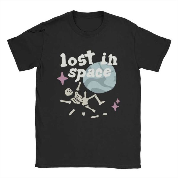 Camisetas para hombre Diseñador Broken Planet Lost in Space Camisetas Hombres Cuello redondo Camiseta de algodón Camisetas de manga corta Ropa estampada con gráficos Moda Broken Planet camisa 7063