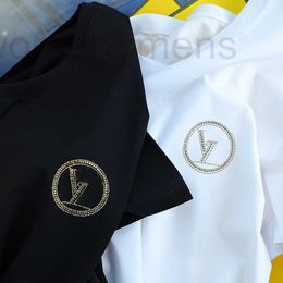 T-shirts pour hommes Designer Casual T-shirt à manches courtes pour hommes 2022 Marque de mode Hot Diamond Vêtements Top 6O8B