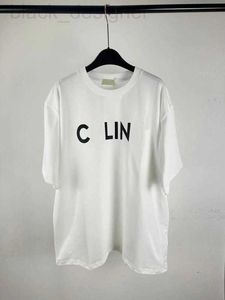 Heren T-shirts ontwerper CL Home High Edition 2023 Klassiek T-shirt met korte mouwen en letters op de borst Eenvoudig en veelzijdig EWUF