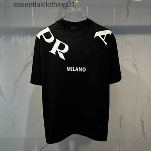 Camisetas para hombres Diseñador de camisetas clásicas para hombres Camiseta 3D Cartas estampadas y monogramadas Camisas Fe Camisas Algodón de algodón corto