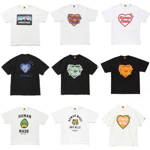 T-shirts pour hommes Designer mignon motif d'été de haute qualité à manches courtes en coton décontracté T-shirt