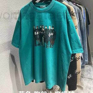 Camisetas para hombres Diseñador Diseñador Hip Hop Strtwear Harajuku T Shirt Chica Kanji Camiseta 2023Summer Mens Short Slve Algodón Camiseta de gran tamaño S -4XL PDD VZUZ 0H54