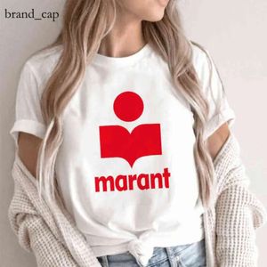 Heren t-shirts Designer modemerk Marant Shirt Marant Summer Marants T-shirt mannen vrouwen oversized katoenen harajuku t-shirt o-neck mannelijke causale t-shirts 2766