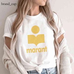T-shirts masculins Marque de mode de créatrice Marant Shirt Marant Summer Marants T-shirt Men Femmes surdimensionnées Coton HARAJUKU T-shirt O-Neck Tshirts causaux masculins 0A28