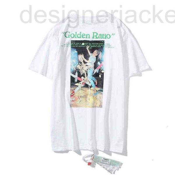 Camisetas de diseñador de marca de moda para hombre, camiseta de calavera con pintura al óleo para hombre, camiseta de verano para mujer, ropa de calle informal para hombre UJTU