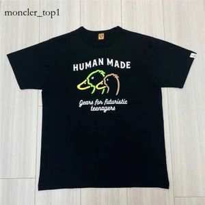 T-shirts masculins Designer de bonne qualité Blue Heart Human Made Summer Limited Fashion T-shirt Men Human Make Femmes surdimensionnées T-shirt Coton Tee Mens Vêtements 4632