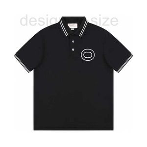 T-shirts pour hommes Designer de haute qualité Expérience d'été Col rond Polo à manches courtes Noir T-shirt décontracté pour garçons AP2P