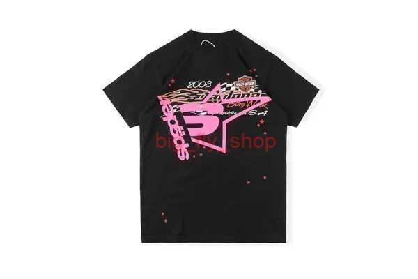 T-shirts pour hommes Designer Hip Hop Style Sp5der T-shirt Jumper Jeunes chanteurs européens et américains T-shirts à manches courtes Mode Sport 6 88l7REC1