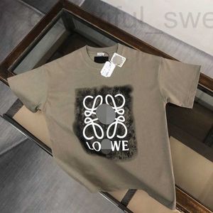 T-shirts hommes Designer Luo Family T-shirt à manches courtes Vêtements amples pour hommes Hip-Hop Vêtements surdimensionnés Été Marque à la mode Gros homme Pur coton moitié J6OM