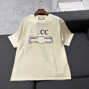 Heren t-shirts Designer Luxury Summer T-shirt Dames Fous Brand Letter Afdrukken Mode Korte mouwen Polo Shirt Dom2