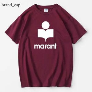 T-shirts masculins Designer Marant Shirt Marant Summer Marant T-shirt Men Femmes surdimensionnées surdimension