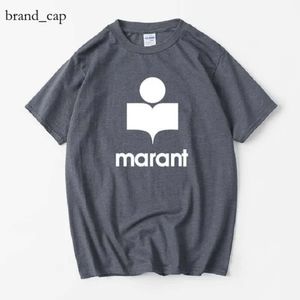 Heren t-shirts Designer Marant Shirt Marant Summer Marant T-shirt Men Women Oversized Cotton Harajuku T-shirt O-Neck mannelijke causale t-shirts modemerk D969